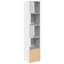 Ayona 189cm H x 40cm W Bookcase-48905486