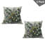 Ensemble de 2 housses de coussin Ambesonne en feuilles d'eucalyptus vert moutarde et vert réséda-99019948-99019949