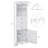 Tall Corner Bathroom Cabinet With Doors, Triangle Organizers And Storage With 3 Drawers And Adjustable Shelves, Toilet Cabinet For Bathroom-1263753894