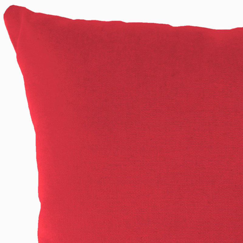Sunbrella Outdoor Throw Pillow, Canvas Blush