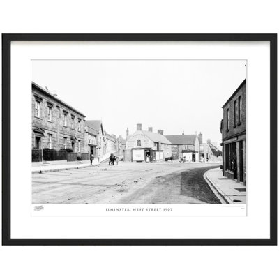 Ilminster, West Street 1907 - Single Picture Frame Print