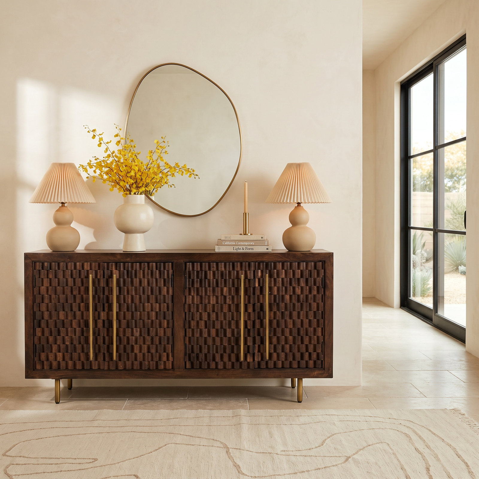 Abshire Mango Sideboard, Brown