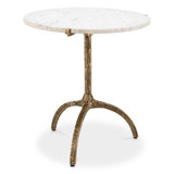 Dining Table Cortina Vintage Brass Finish - Base