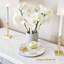 Assiette ronde blanche Statuario