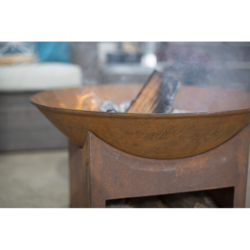 Dowsing Round Steel Fire Pit