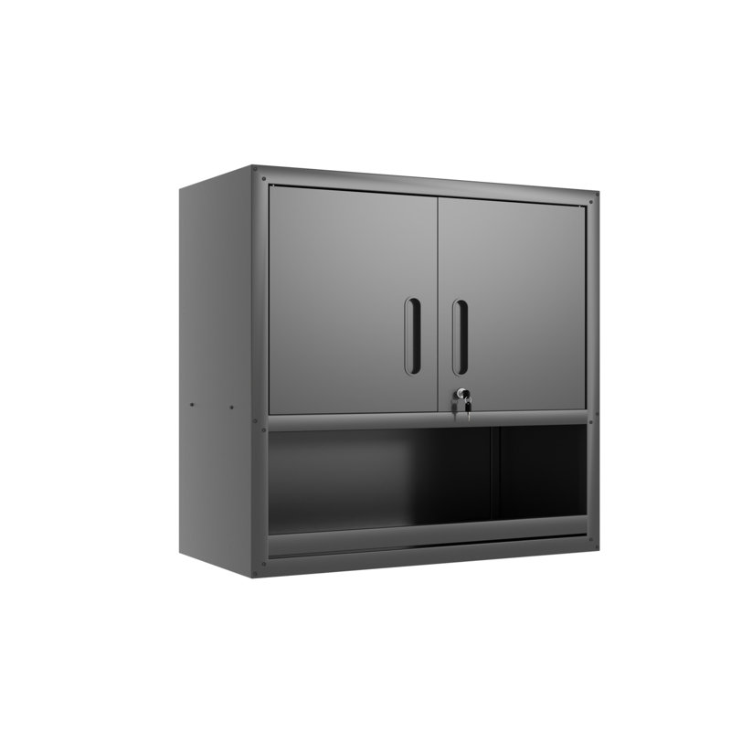 Armoire de rangement murale en métal