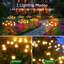 2X Bigger Solar Swaying Lights, 32 LEDs Solar Outdoor Decoration Light for Christmas
