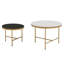 Ensemble de tables basses modernes avec conception et fabrication