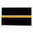 Thin Gold Line Flag — Outdoor Flag