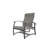 Belle Isle Sling Aluminum Frame Hidden Motion Chat/Lounge Chair With Marine Grade Polymer Arm Accent-98358306-98714557