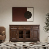 Buffet American avec 4 portes et 3 tiroirs