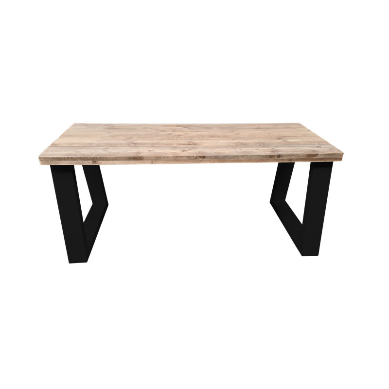 Eastview Dining Table, Black, H78 x L220 x W90cm