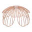 15cm H Metal Novelty Pendant Shade in Pink