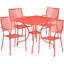 Ensemble de table de patio intérieur / extérieur 35,5 po Chanea-24678976