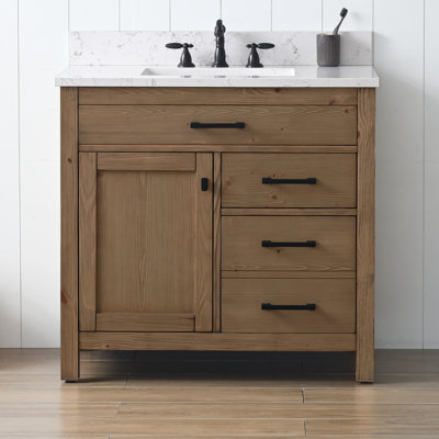 Ajiya 36" Single Bathroom Vanity Set