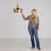 Rebecca 1 - Light Brass Single Pendant