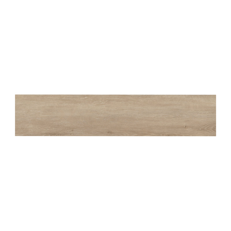 Tapis d'escalier à bordure en vinyle de luxe l 1,25 po x L 47,25 po x l 12,01 po, Chêne raffiné