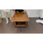 Foldable Extending Table in Walnut, Solid Wood with Casters, 2 Drawers and Concealed Storage Space（Without Chairs） Fast Dispatch From UK Warehouse – Dispatched Within 2 Days-910223708