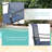 Pinnell  2 - Person Patio Dining Set with Square Table-37078053