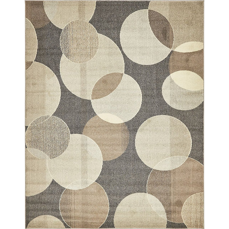 Prismatic Abstract Indoor Rug, Rectangle 10'6" x 16'5"