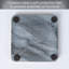 Sous-verre carré en marbre