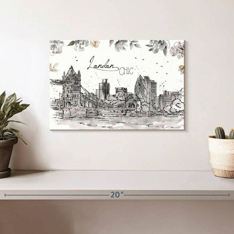 Tergel Skyline Sketches IV, H 8 po x l 12 po