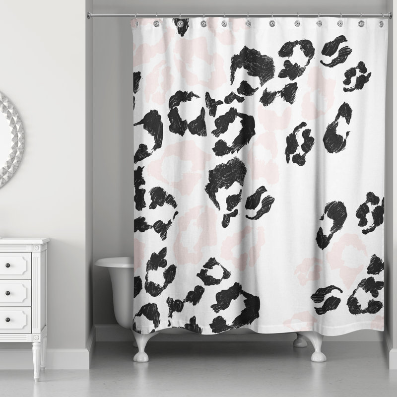 Christiana Animal Print Shower Curtain