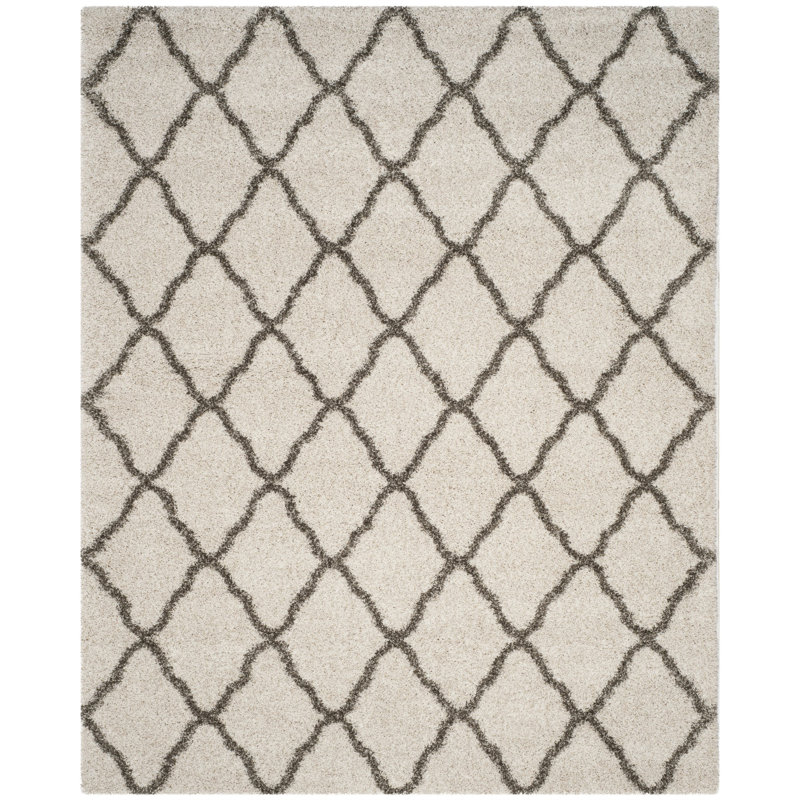 Tapis à poils longs Darrol Hudson, Rectangle 9 pi x 12 pi
