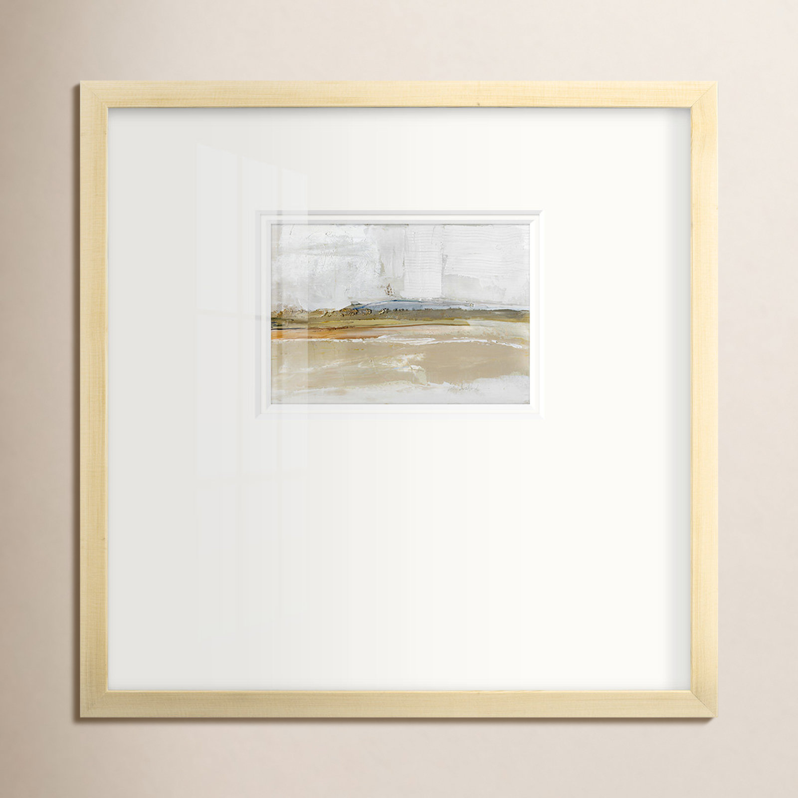 Golden Hour Painting, 17" H x 17" W x 1.125" D
