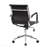 Black Modern Medium Back Executive Office Chair