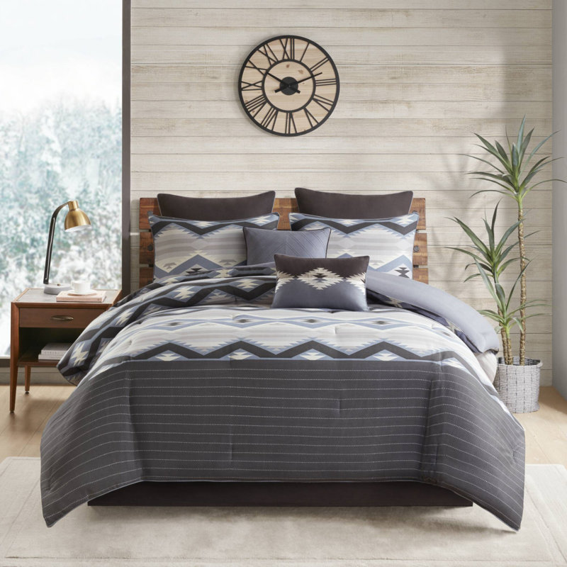 8-Piece Full Comforter Set, Full/Double Comforter + 7 Additional Pieces