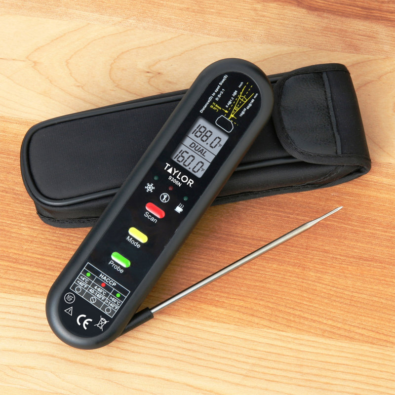 Taylor Digital Waterproof Dual Temperature Thermometer