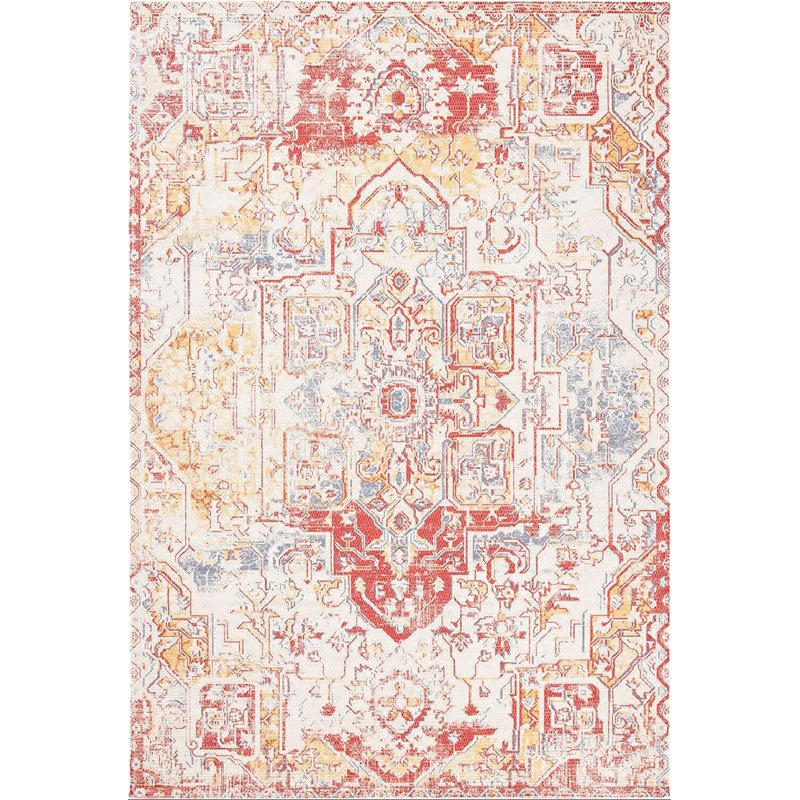Saffron Hand Loomed Performance Oriental Rug, Rectangle 8' x 10'