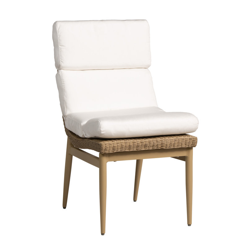 Outdoor Dining Side Chair, Hickory