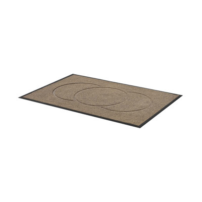 Tapis d'entrée moderne et robuste 47 x 32 - Tapis d'entrée antidérapant pour l'intérieur et l'extérieur