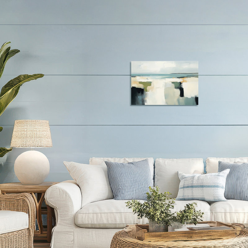 Toile pastel brossée, design par Irena Orlov, H 16 po x l 24 po
