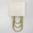 Farah Steel Flush Mounted Sconce-28151772