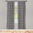 Lattice Geometric Semi-Sheer Rod Pocket Curtain Panels-870785769
