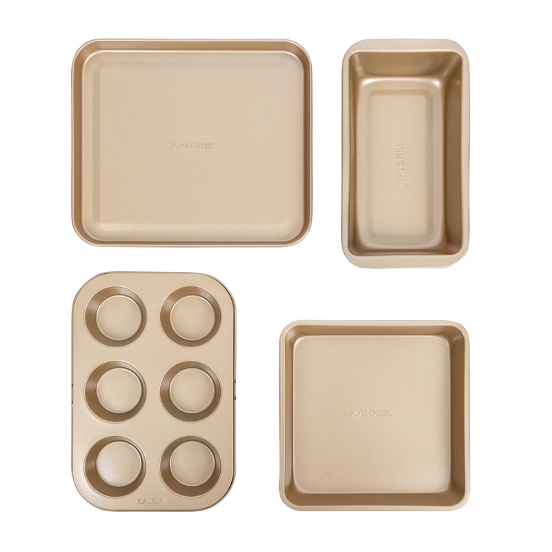 Kalorik 6 Piece Non-Stick Carbon Steel Bakeware Set