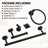 Bathroom Hardware Accessories Set Towel Bar Set Wall Mounted
