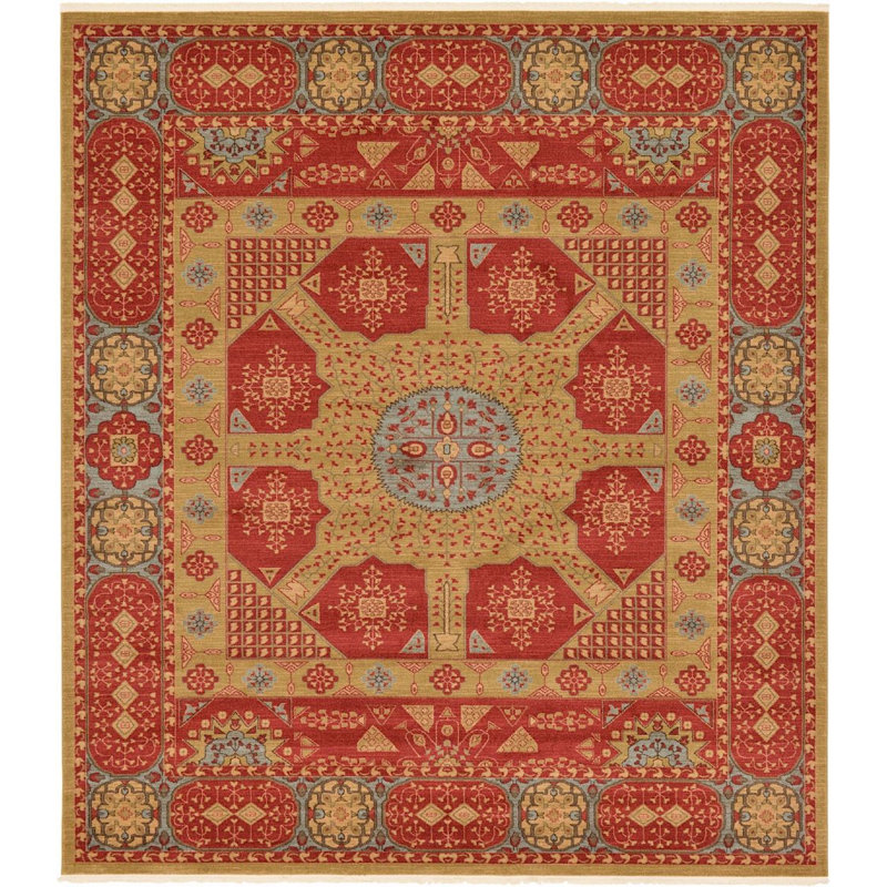 Palazzo Oriental Indoor Rug, Square 10'