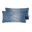 Chevron Rectangular Velvet Pillow Cover & Insert-89180767