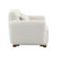 Chaise d'appoint avec pivot, idéale pour le salon ou la chambre à coucher