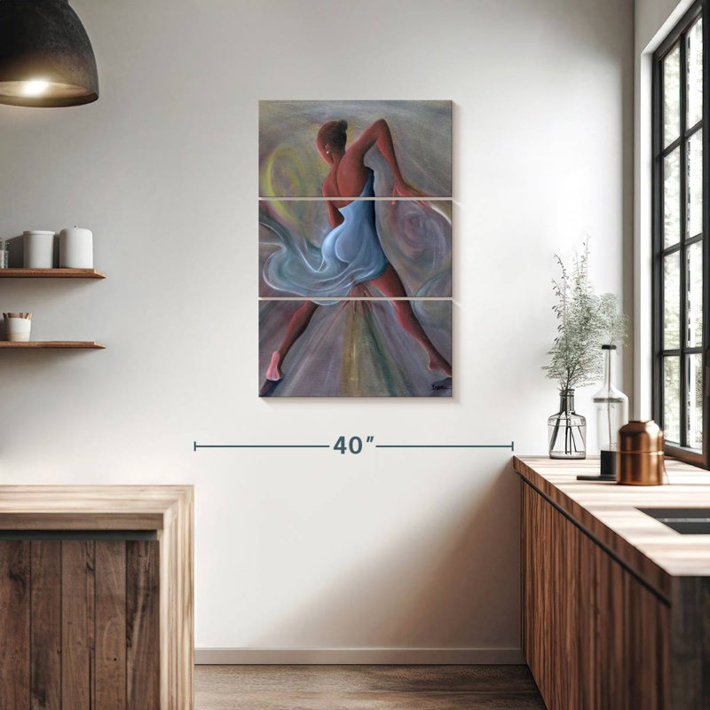 Robe bleue Enn, H 38 po x l 24 po