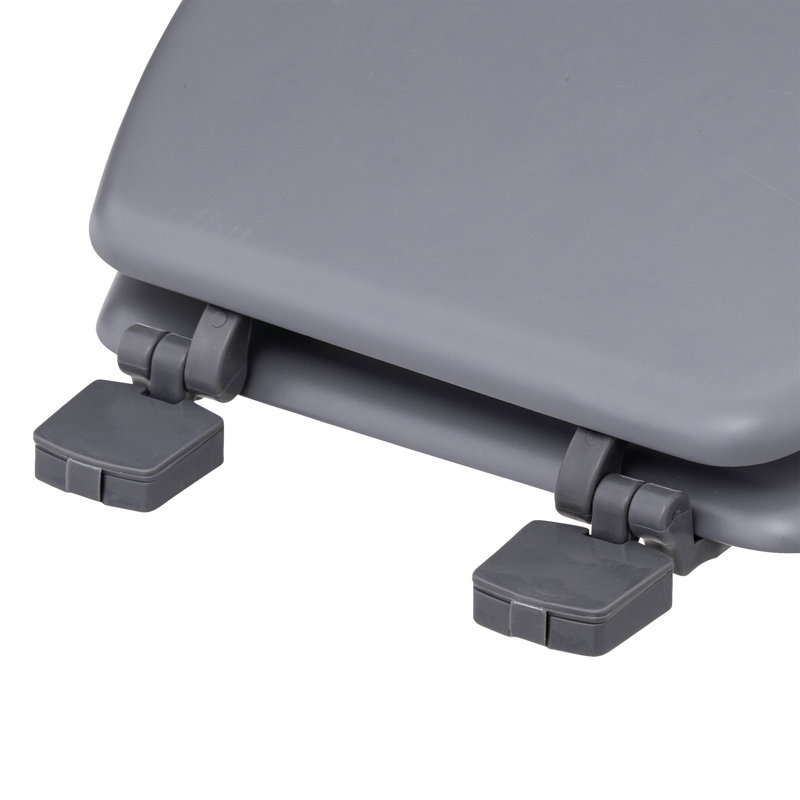 Soft Close Elongated Standard Toilet Seat, Grey
