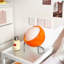 Lampe de table de chevet en verre Bauhaus