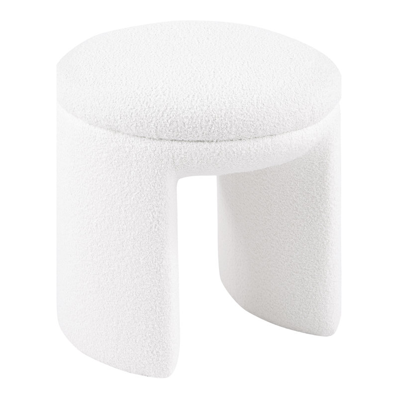 Monrock Accent Stool, Beige
