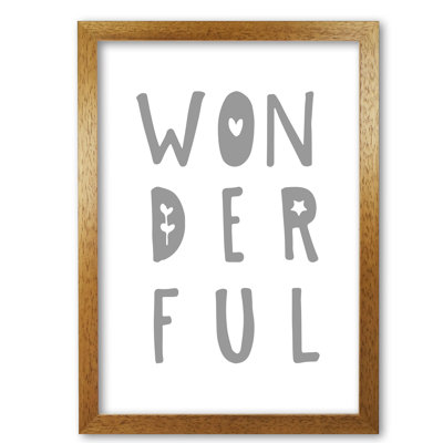 Wonderful - Print