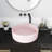 Ceramic Circular Vessel Bathroom Sink Art Sink-123626457