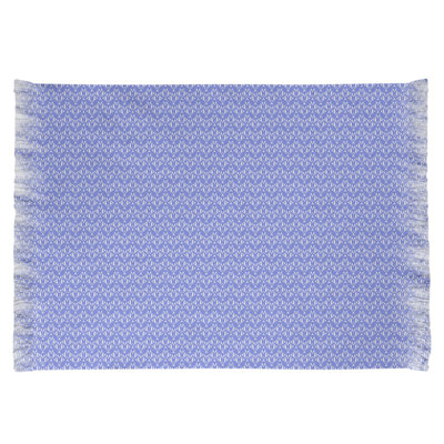 Tapis bleu art déco de remplacement Mcguigan